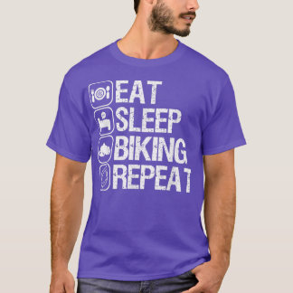 Motorbike motorcycle biker bike riding streets fre T-Shirt