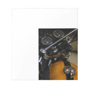 Motorbike Motorcycle Biker Rider Notepad