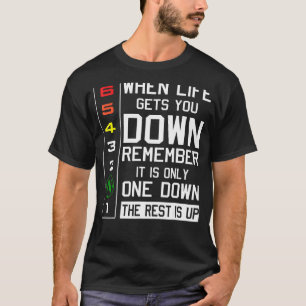 Motorbike Motorcycle Gears When Life Gets You Down T-Shirt