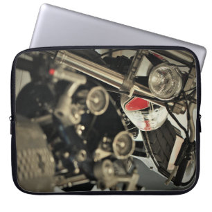 Motorbike Motorcycle Rider Biker Laptop Sleeve