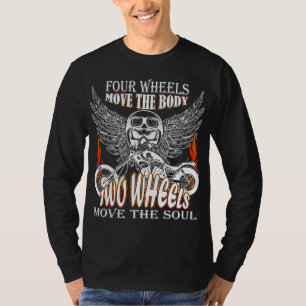 Motorbike motorcyclist biker chopper bike motorcyc T-Shirt