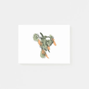 Motorbike Off Road Design Post-it Notes