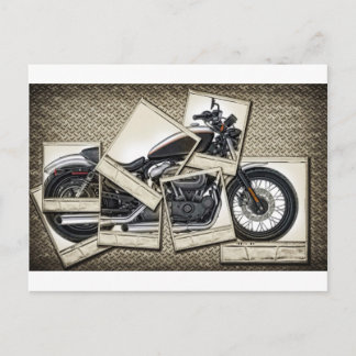 Motorbike Postcard