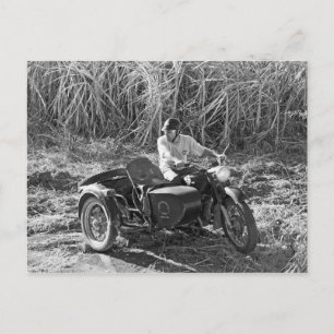 Motorbike Postcard
