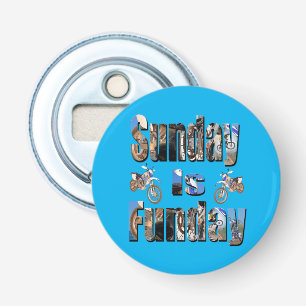 Motorbike Riding On Sunday, Bottle Opener