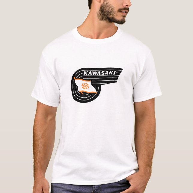 Motorbikes Classic Racing Hiking Duck T-Shirt (Front)