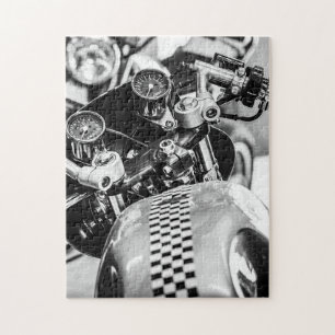 Motorbikes Motorcycles Biker Rider Motorbike Jigsaw Puzzle