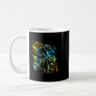 Motorcross Biker Motorcycle Enduro Dirtbike Outdoo Coffee Mug