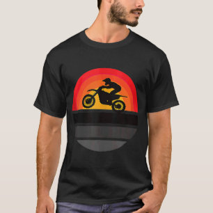 Motorcross Retro Motorcycle Moped Biker Motorcycle T-Shirt