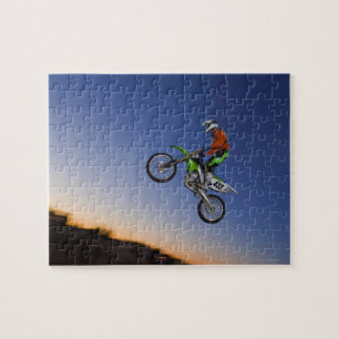 Motorcross Rider Jigsaw Puzzle