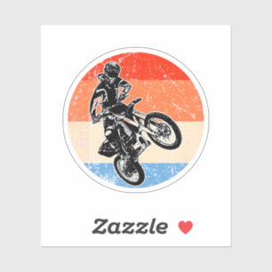 Motorcross Sticker