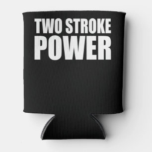 Motorcross Two Stroke Power Dirtbike Rider T-Shirt Can Cooler