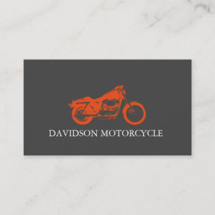 Motorcyc Auto Car Dealer Dealership Business Card