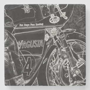 Motorcycle 1 coastercn stone coaster