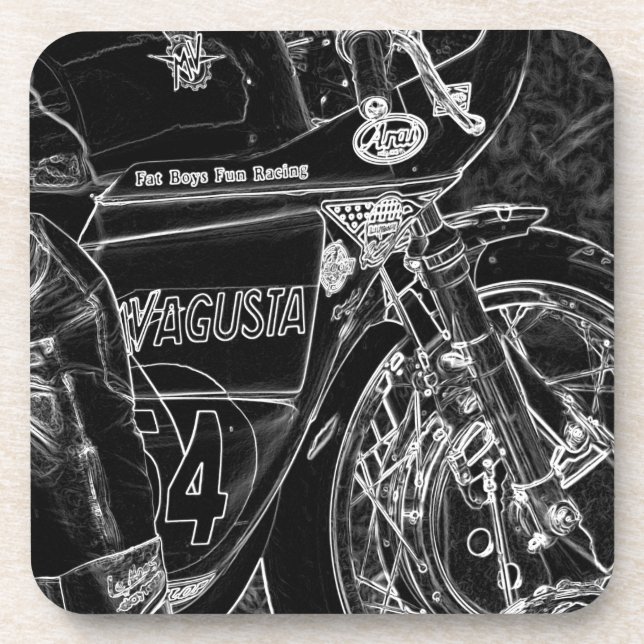 Motorcycle 1 coastercna coaster (Front)