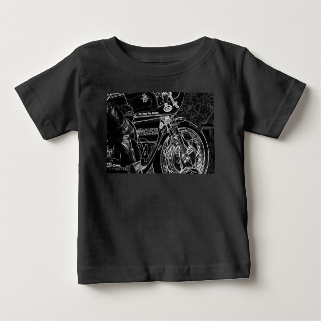 Motorcycle 1 icm baby T-Shirt (Front)