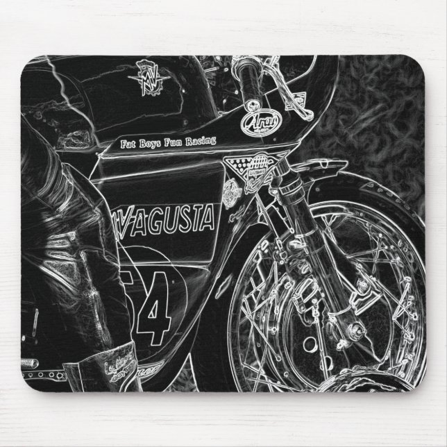 Motorcycle 1 mpcna mouse pad (Front)