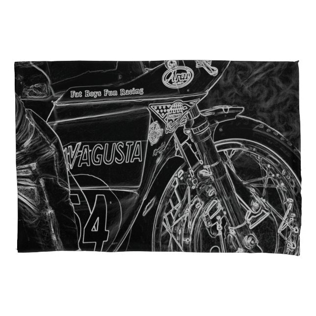 Motorcycle 1 pccna pillowcase (Front)