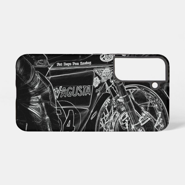 Motorcycle 1 sgcna samsung galaxy s22 case (Back Horizontal)