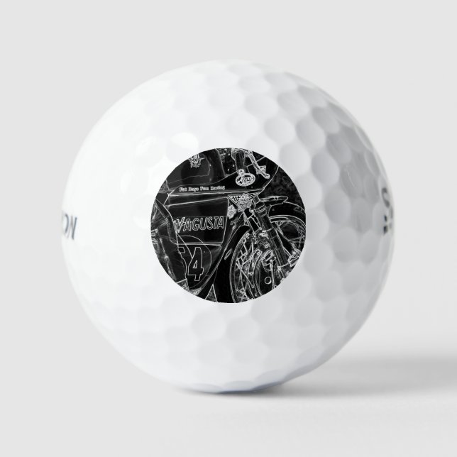 Motorcycle 1 ssf gbcnm golf balls (Front)