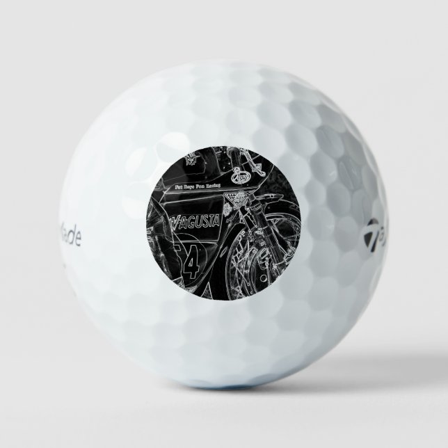 Motorcycle 1 tmtp5 gbcna golf balls (Front)