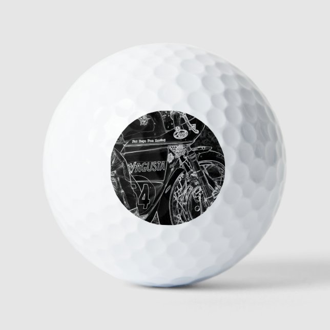 Motorcycle 1 va gbcnm golf balls (Front)