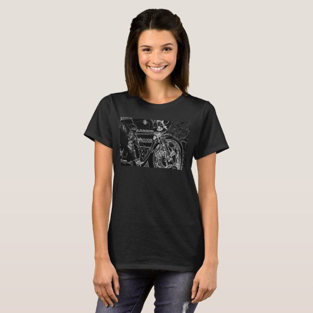 Motorcycle 1 wccna T-Shirt (Front Full)