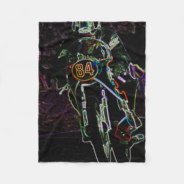Motorcycle 2 fbcnm fleece blanket (Front)
