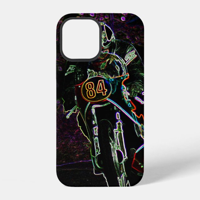 Motorcycle 2 ipha iPhone case (Back)