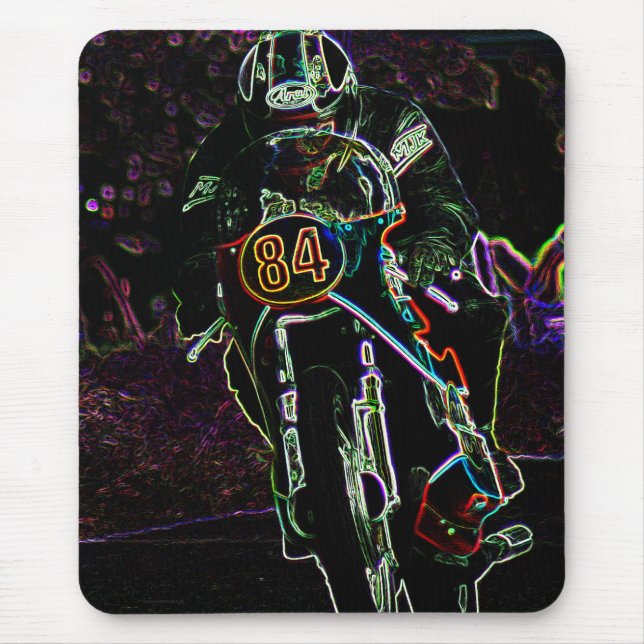 Motorcycle 2 mpcnm mouse pad (Front)