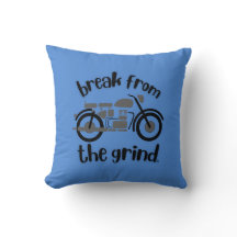 Motorcycle 2 Pillow
