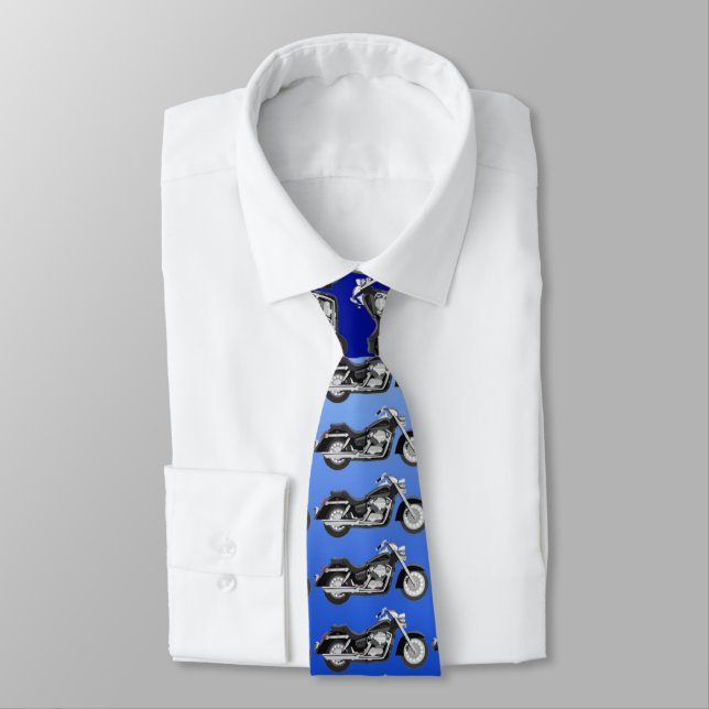 motorcycle 45 tie (Tied)