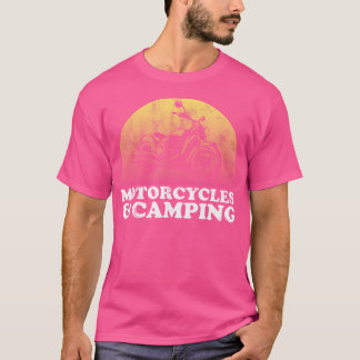 Motorcycle And Camping Motorcycles T-Shirt