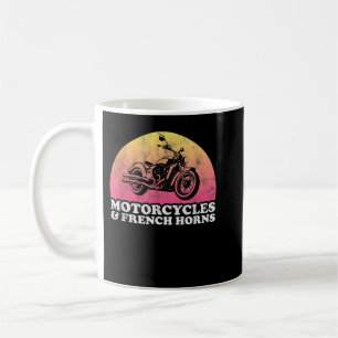 Motorcycle and French Horn Motorcycles and French Coffee Mug