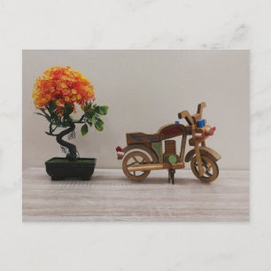 motorcycle antique 🏍️ postcard