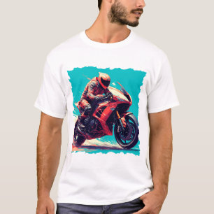 Motorcycle at high speed T-Shirt