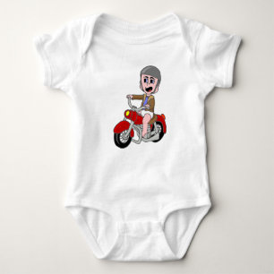 Motorcycle Baby Baby Bodysuit