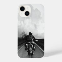 Motorcycle Bike Biker Black White 