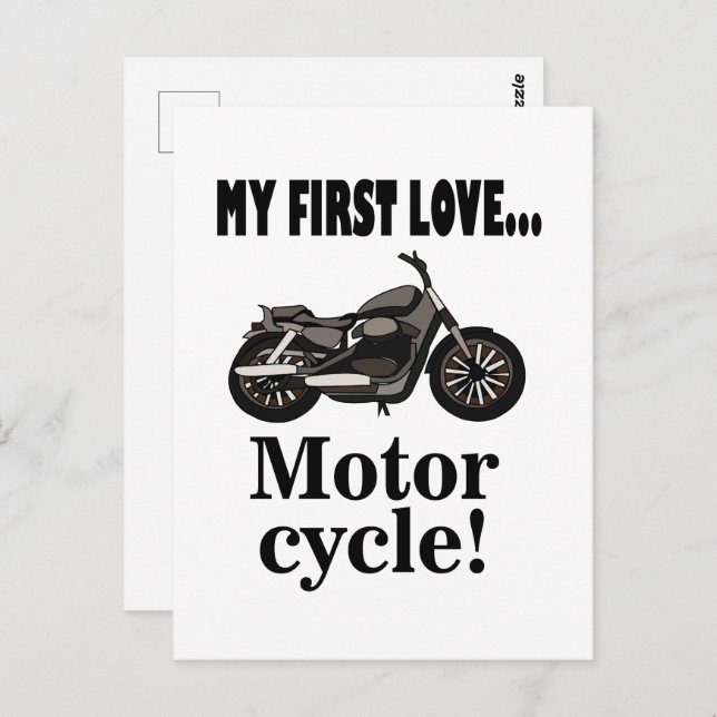 Motorcycle Bike Vehicle Motorcycle Postcard (Front/Back)