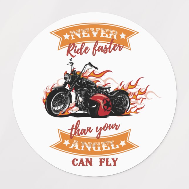Motorcycle biker (Design 3)