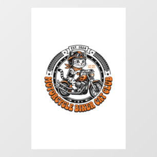 Motorcycle Biker Cat Pet Lover Shirt Art - Motorcy