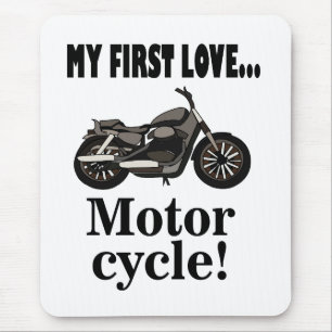 Motorcycle Biker Rider Motorcycle Mouse Pad