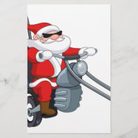 motorcycle biker santa claus