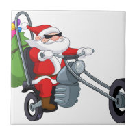 motorcycle biker santa claus