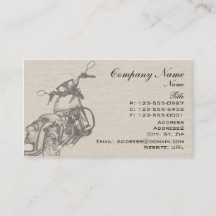 Motorcycle Business Cards