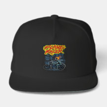 Motorcycle Cafe Rider Flame Racer Fast
