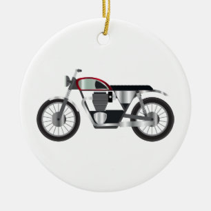 Motorcycle Ceramic Ornament