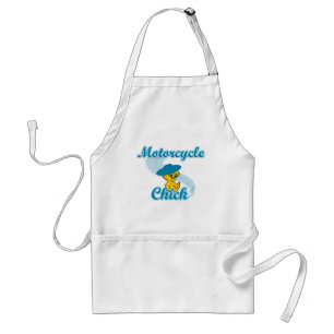 Motorcycle Chick #3 Standard Apron