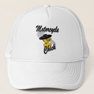 Motorcycle Chick #4 Trucker Hat