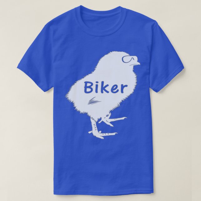 Motorcycle Chick biker  T-Shirt (Design Front)
